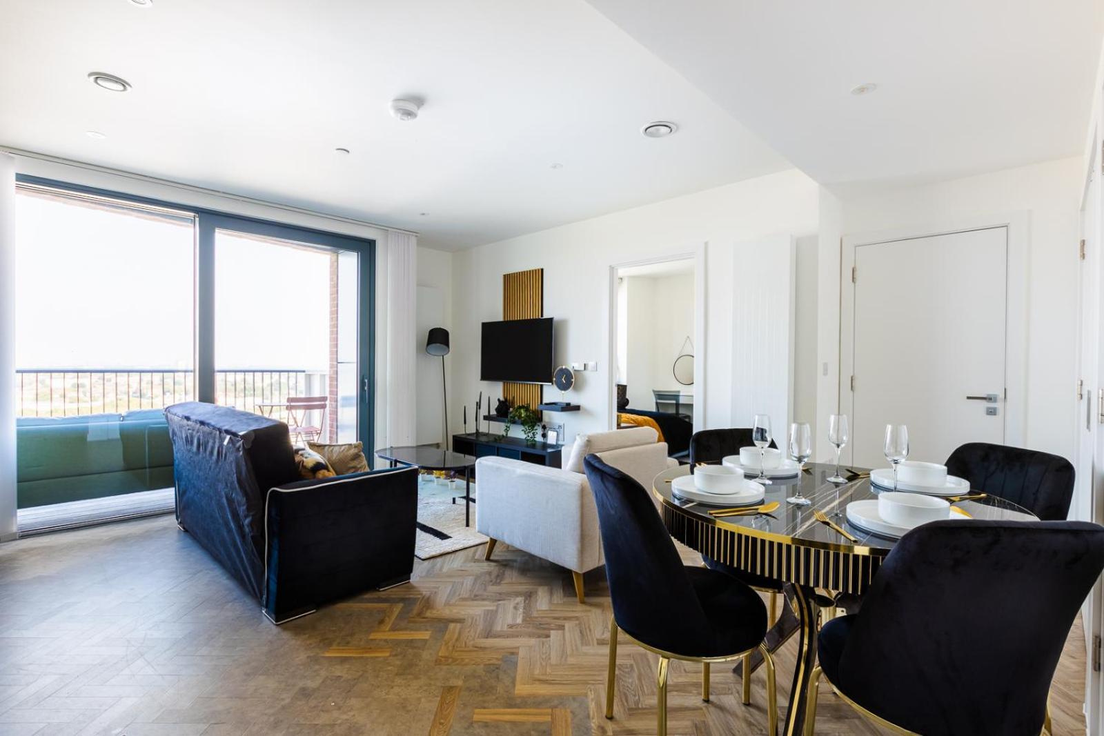 Luxury Apt Near Canary Wharf With Stunning Views Londyn Zewnętrze zdjęcie